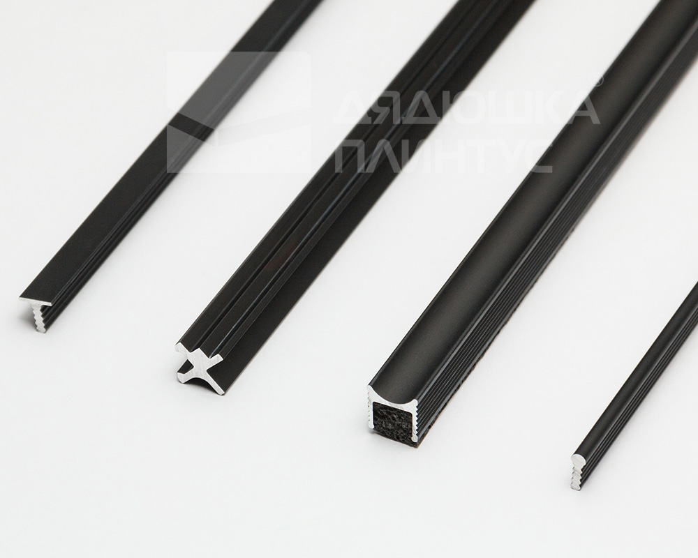 Теневой профиль Decaro Engineering D00X.A Черный 3,0 м