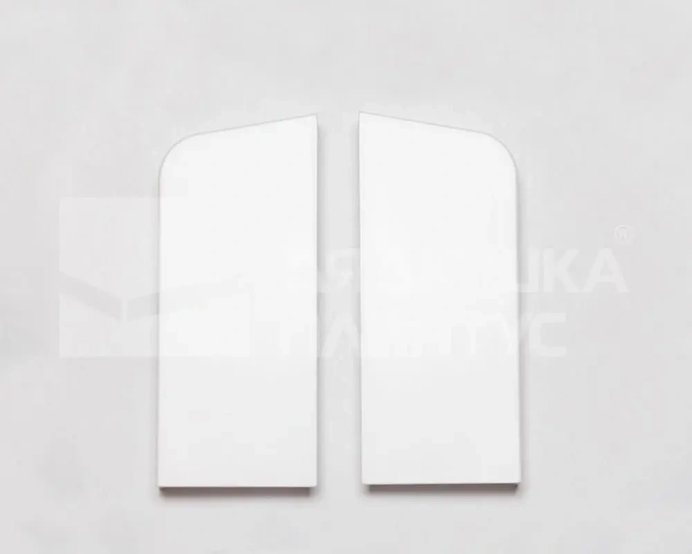 Заглушка для плинтуса из Вспененного ПВХ Аква 37мм. Белый