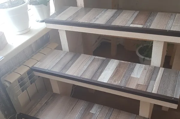 Порог угловой ПУ 05.900.15 Черный