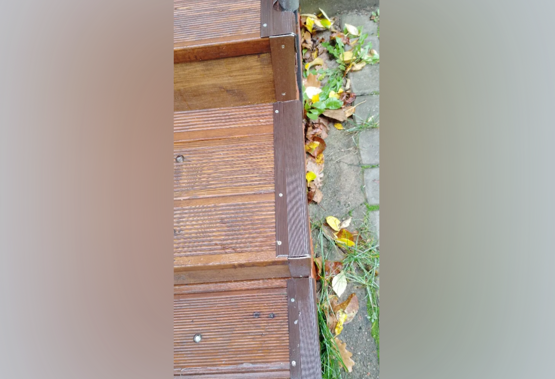 Порог угловой ПУ 04.900.089 Клен беленый