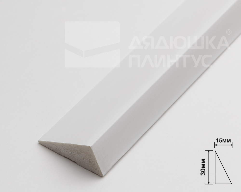 Молдинг из полистирола высокой плотности HI-WOOD TR30 30х15мм 2,0м
